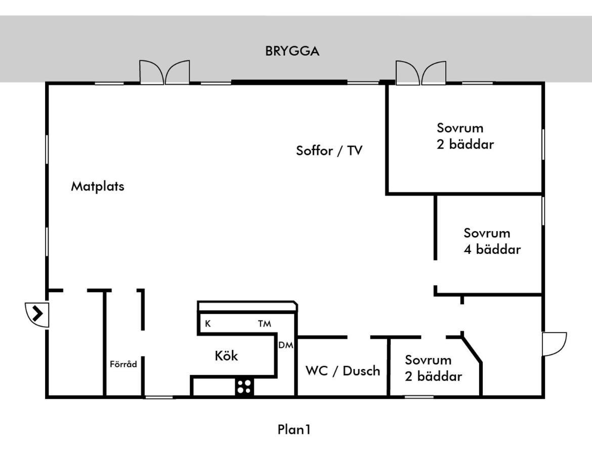 Apartamento Havets Magasin Väjern Exterior foto